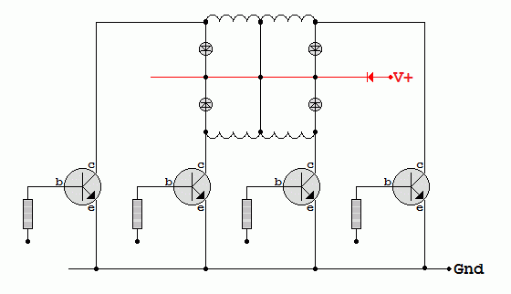 Unipolar Stepper Motor Driver